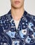 Chemise fluide imprim&eacute; col requin