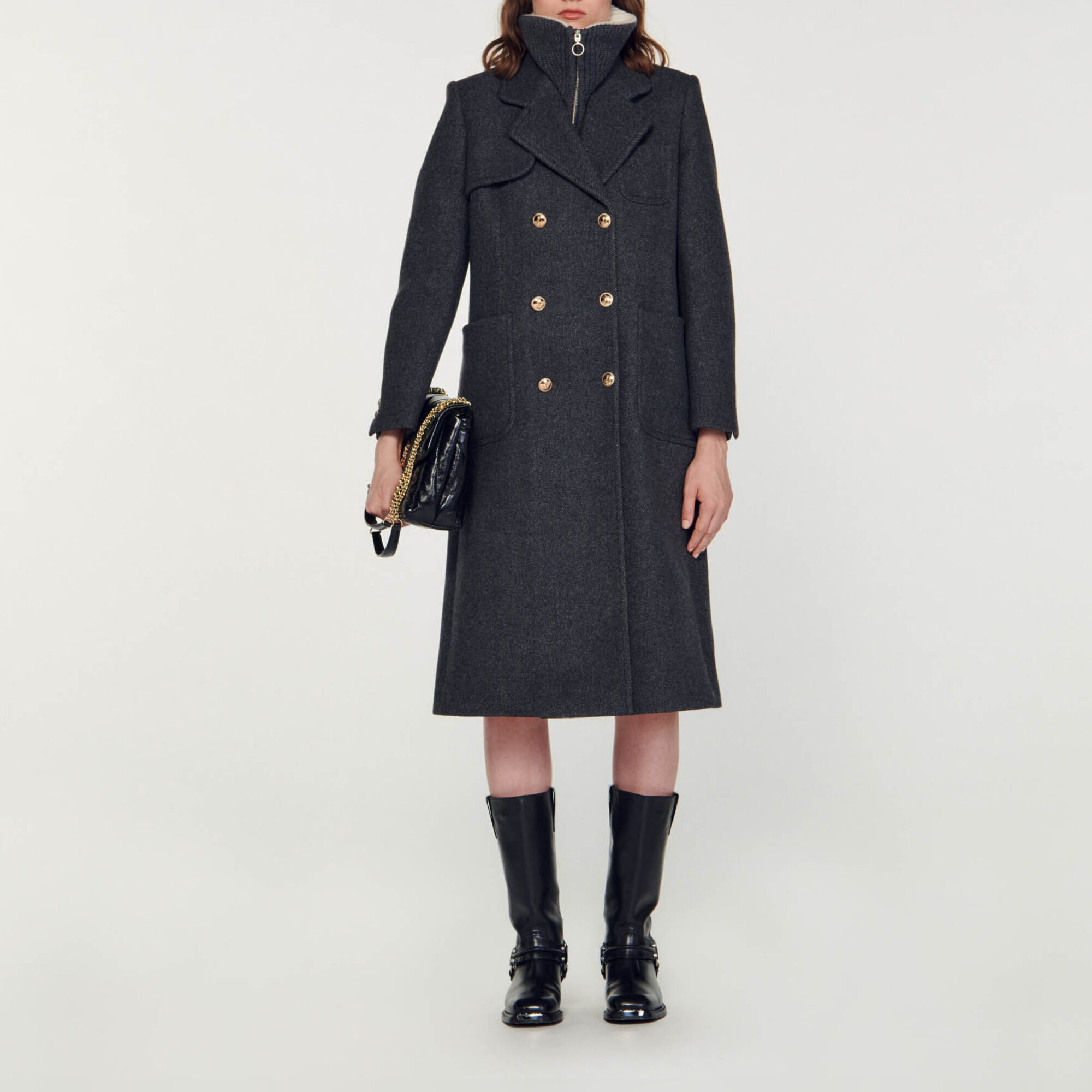 Manteau long sandro 2025