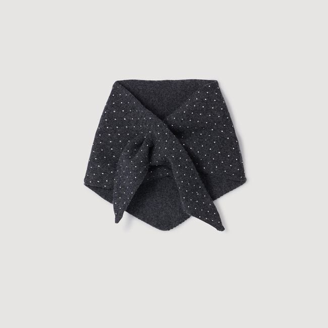Bandana en laine et cachemire