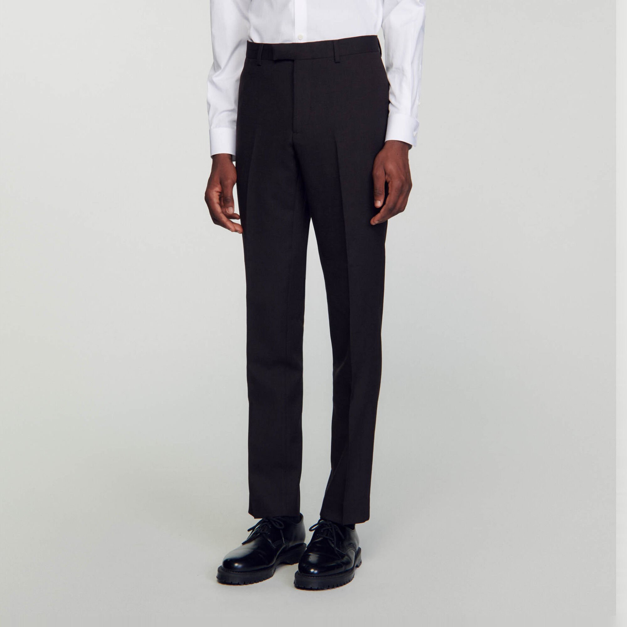 Pantalon de costume en laine