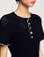 Robe courte en maille 