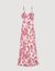 Robe longue à imprimé fleuri