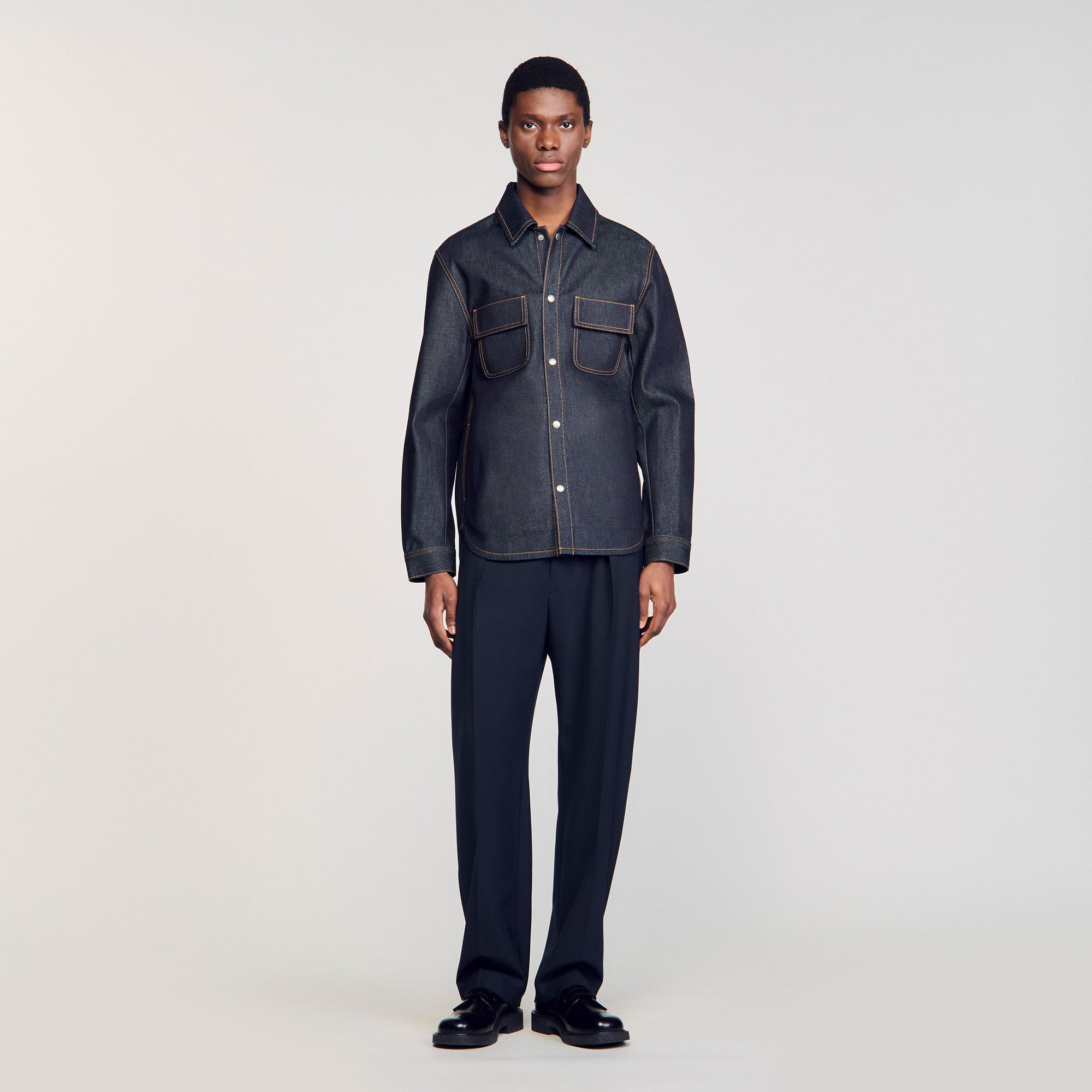 Surchemise en jean