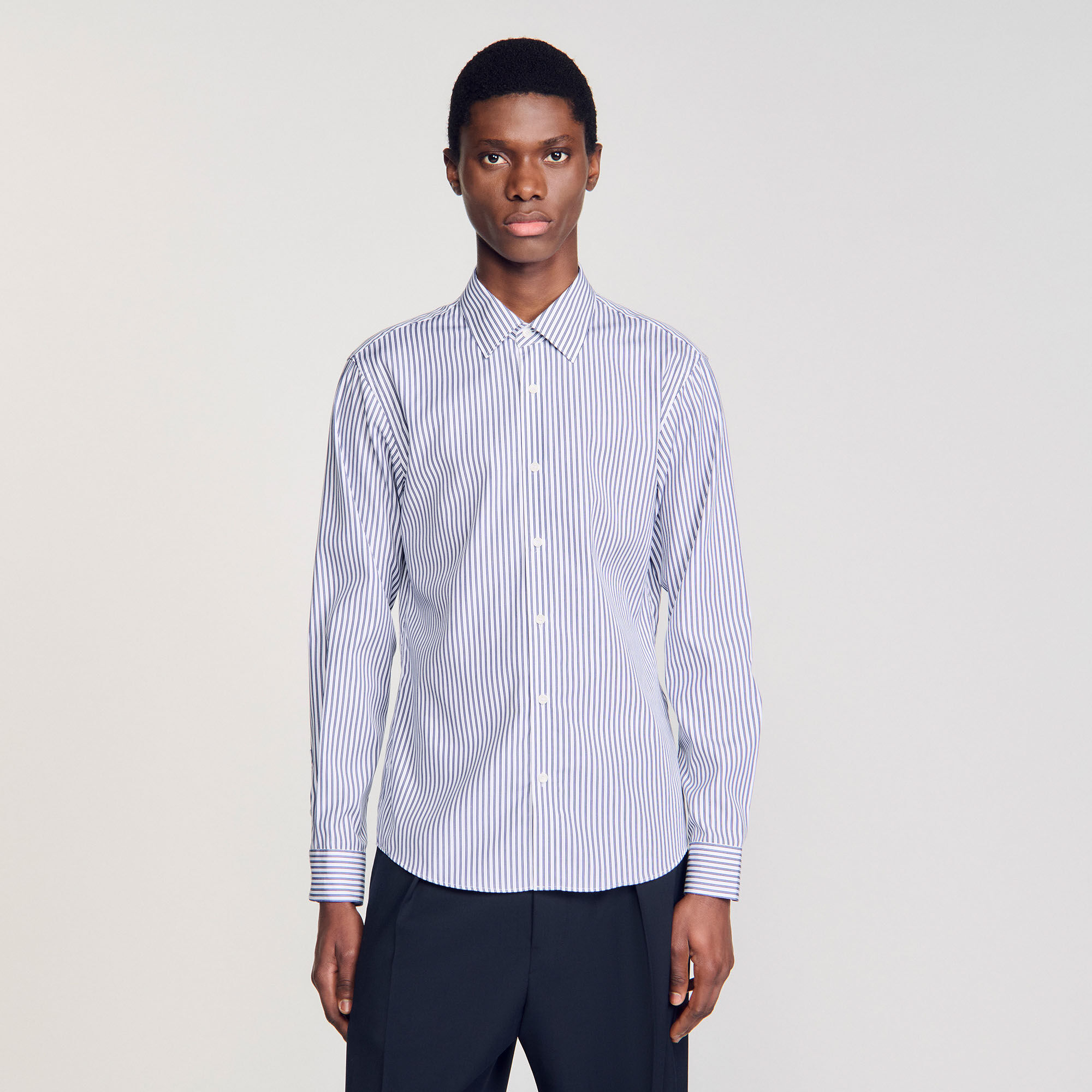 Chemise à rayures