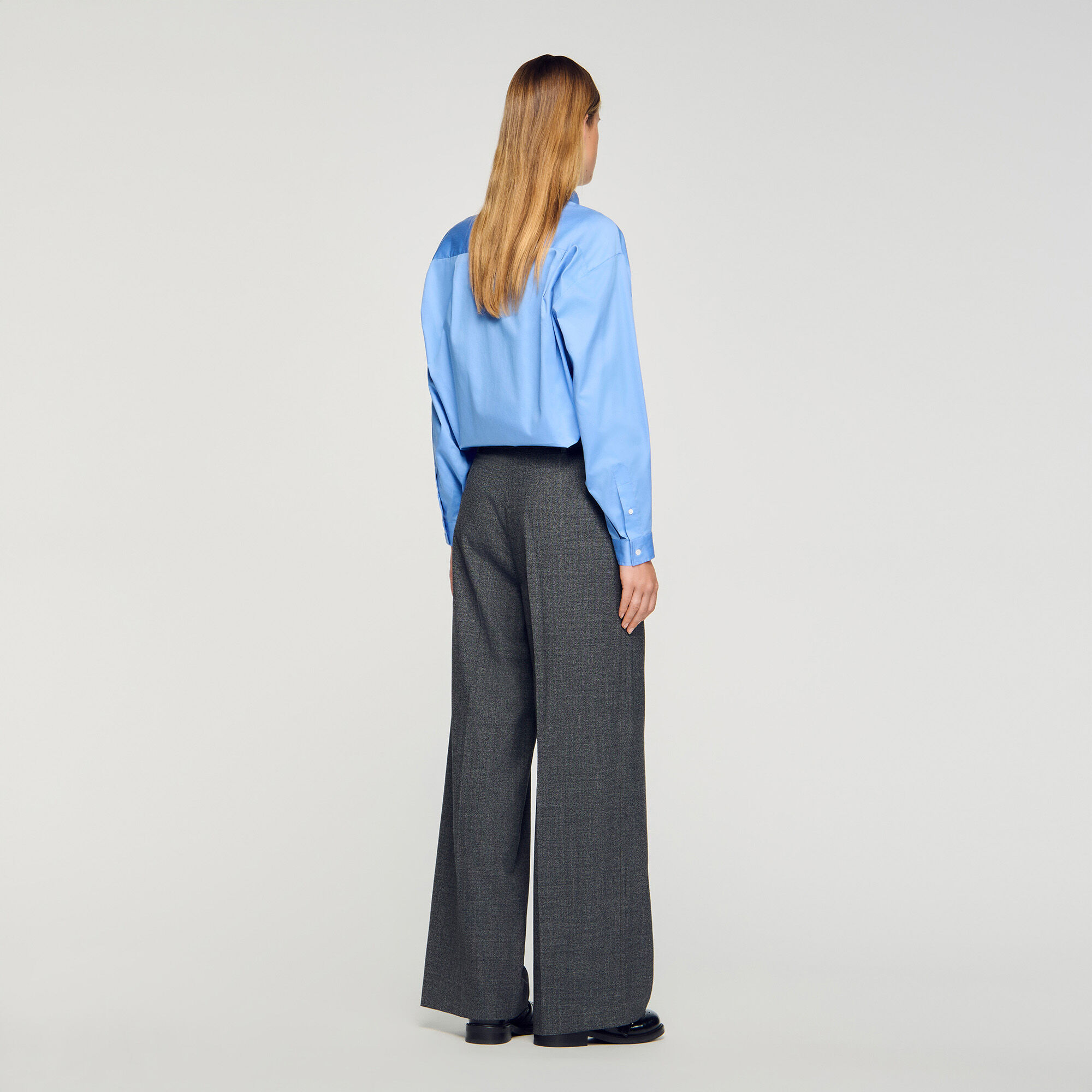 Pantalon droit et large