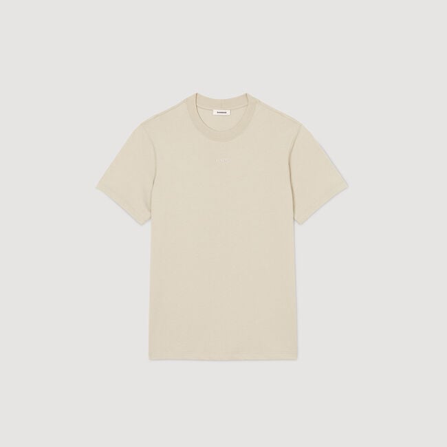 T-shirt en coton à logo