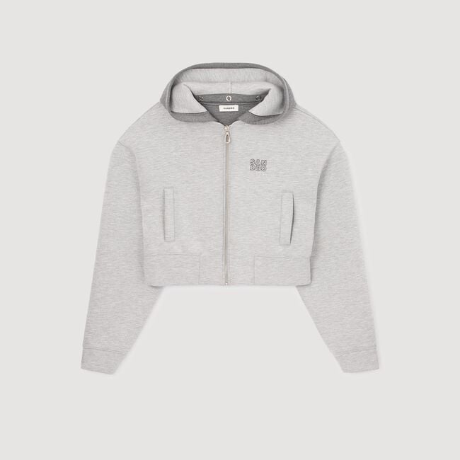 Sweatshirt à capuche amovible