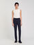 Pantalon droit élastiqué