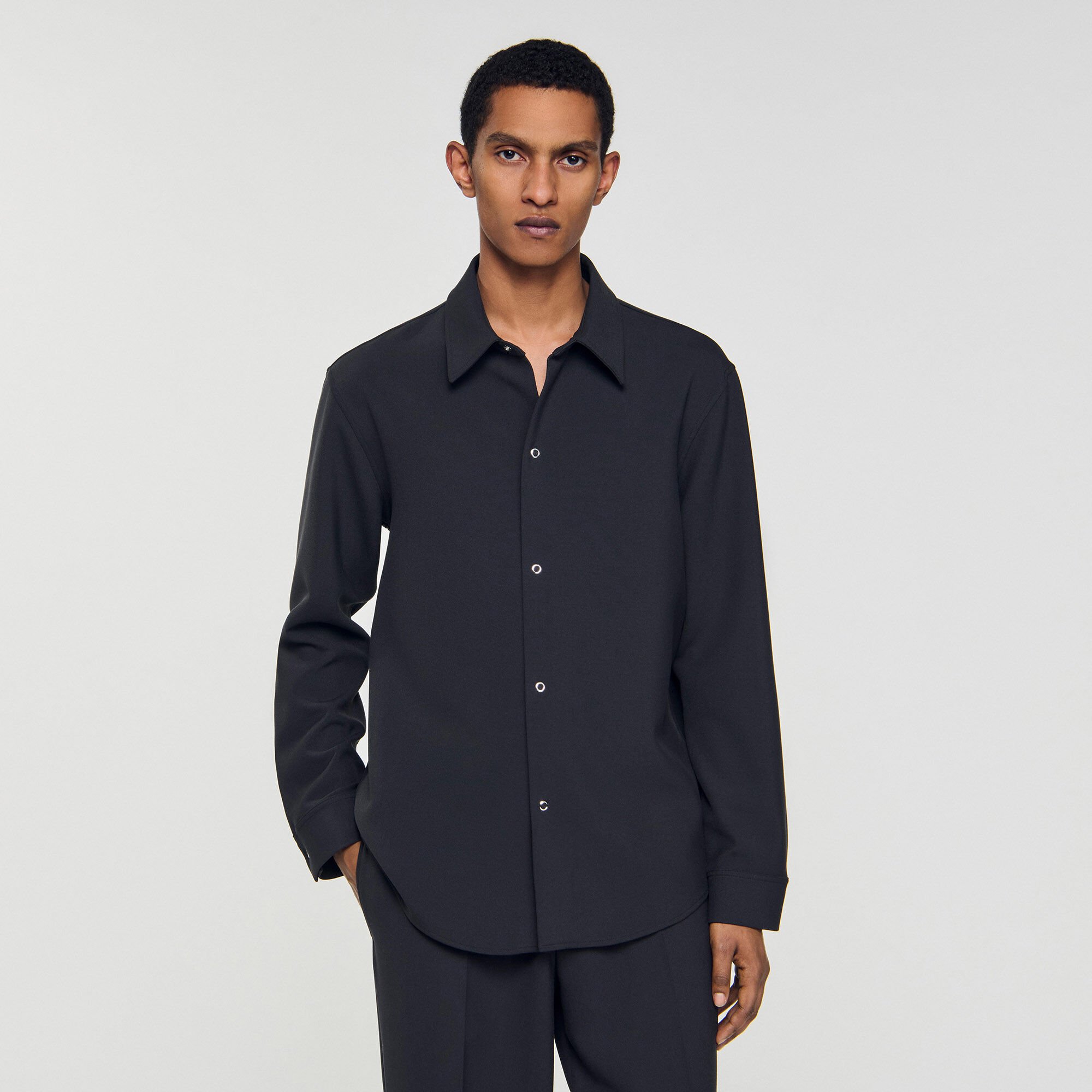 Chemise en jersey à manches longues
