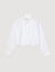 Chemise courte à détails nœuds