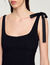 Robe courte bimatières