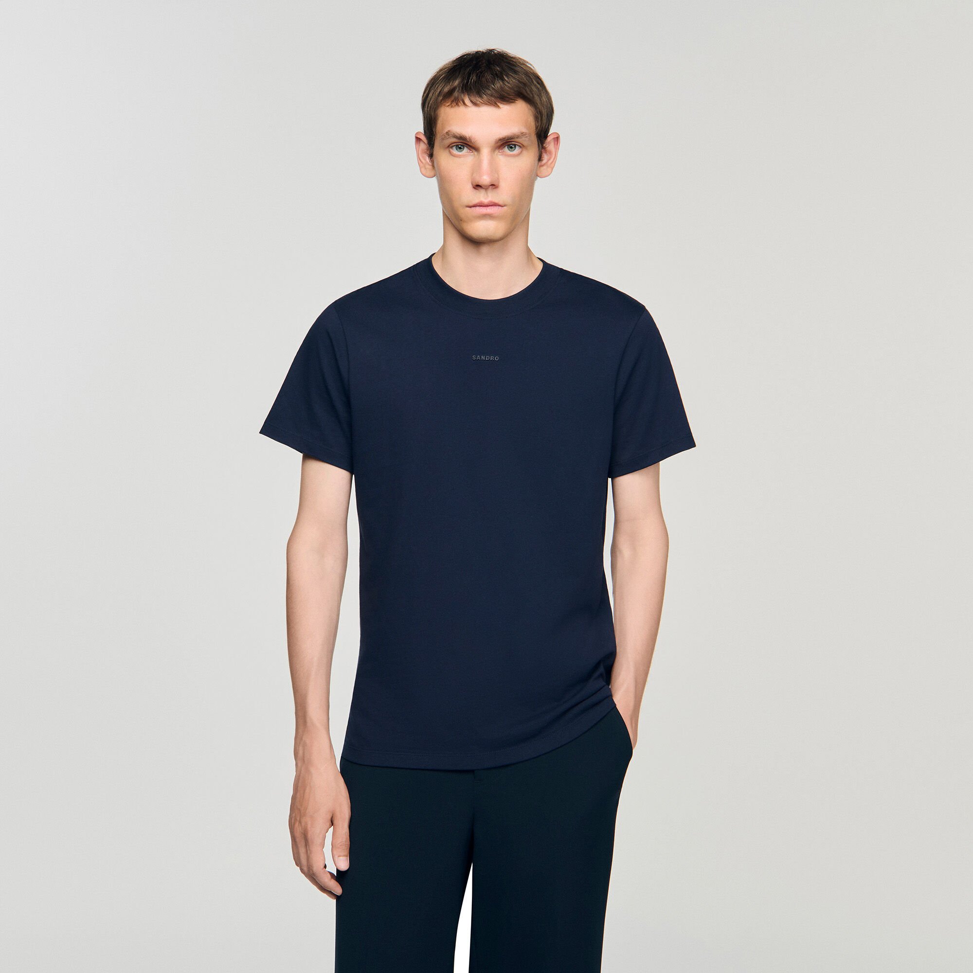 T-shirt en coton à logo