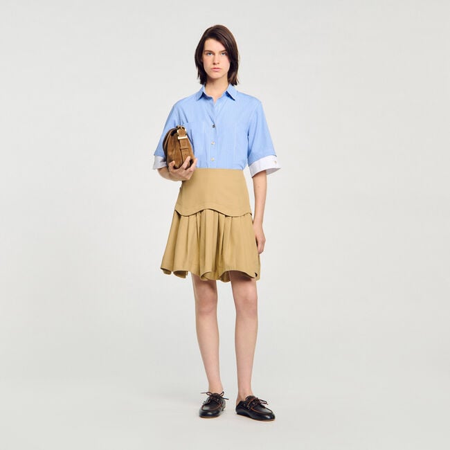 Chemise à carreaux oversize