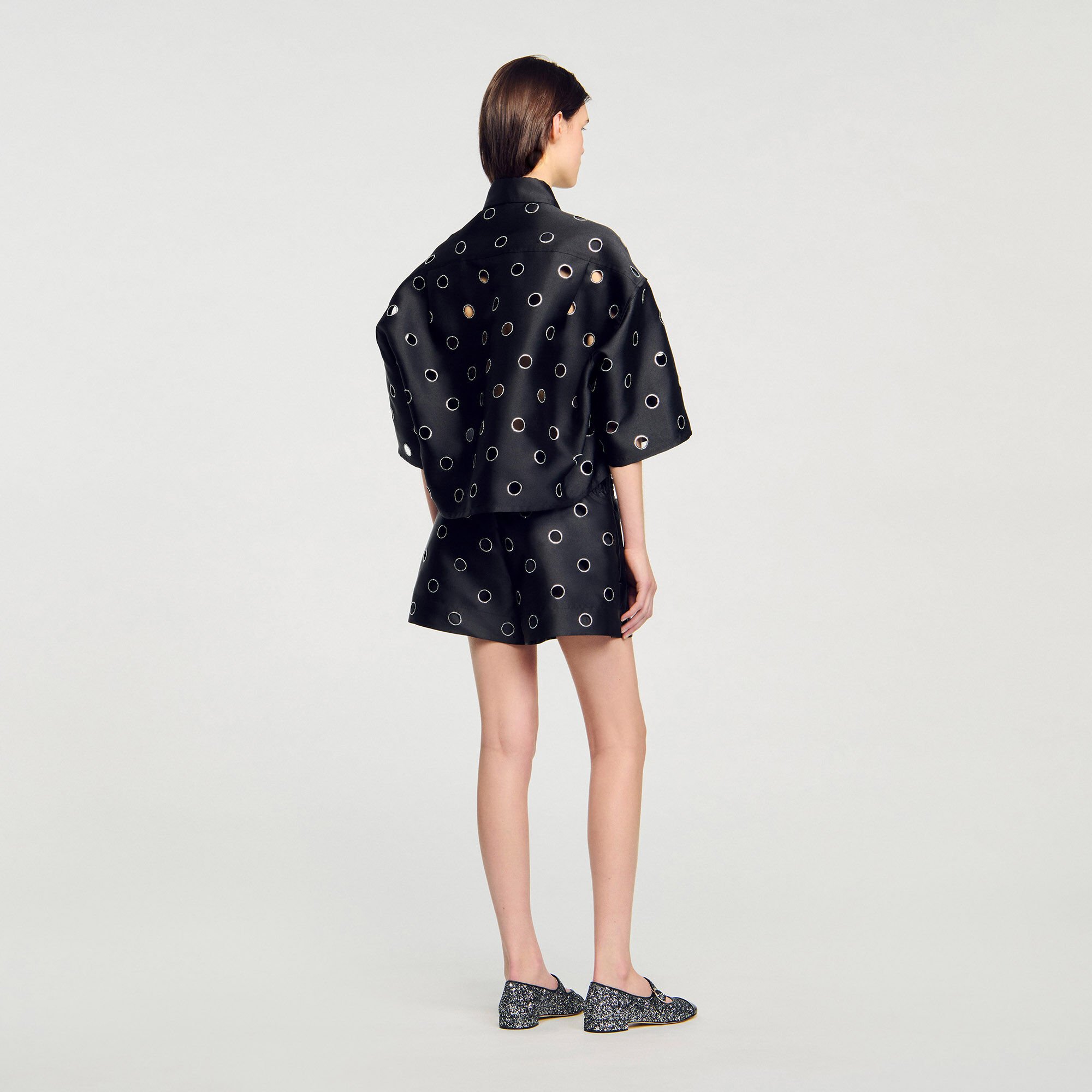 Chemise à strass