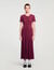 Robe longue en maille