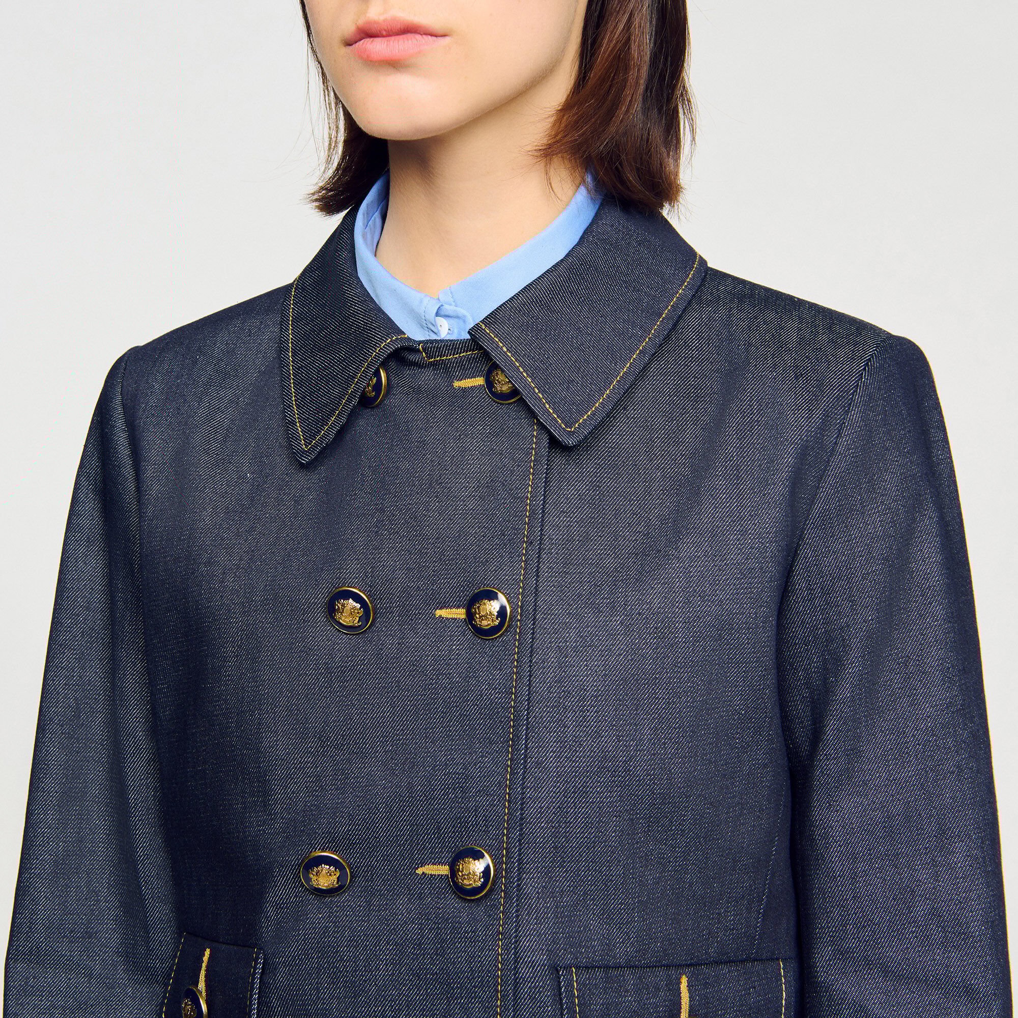 Veste de tailleur en denim