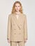Veste de costume à boutonnage croisé