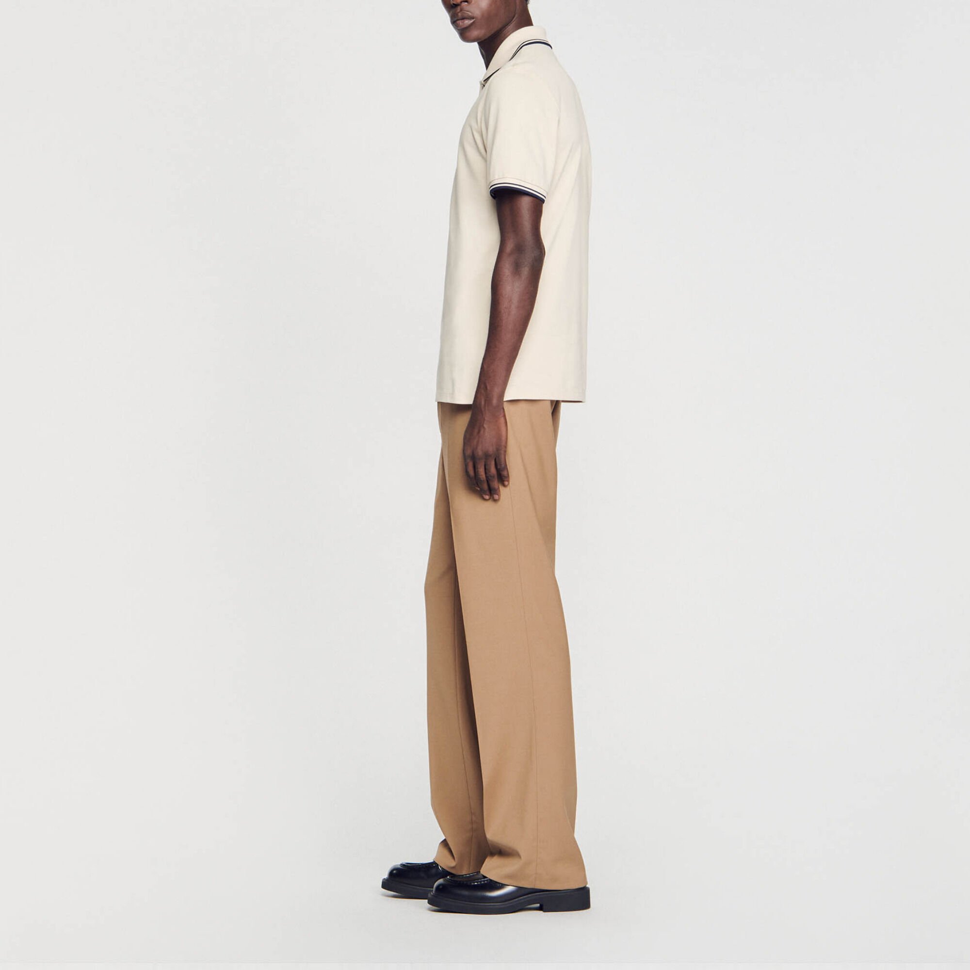 Polo en piqué de coton