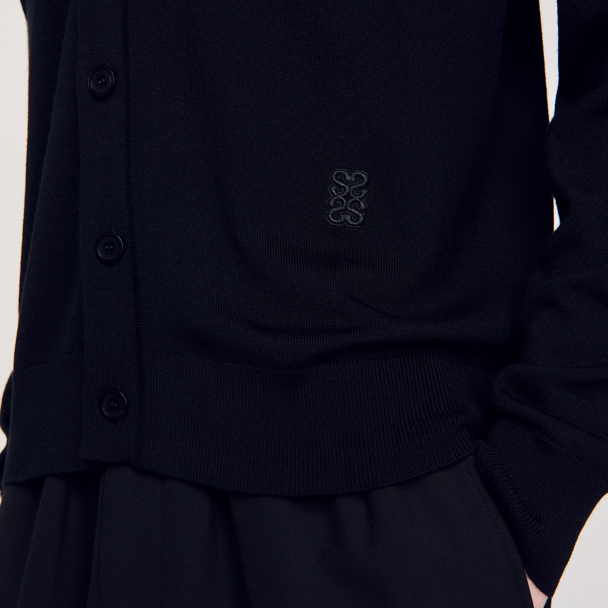 Cardigan en laine - Homme | Sandro Paris