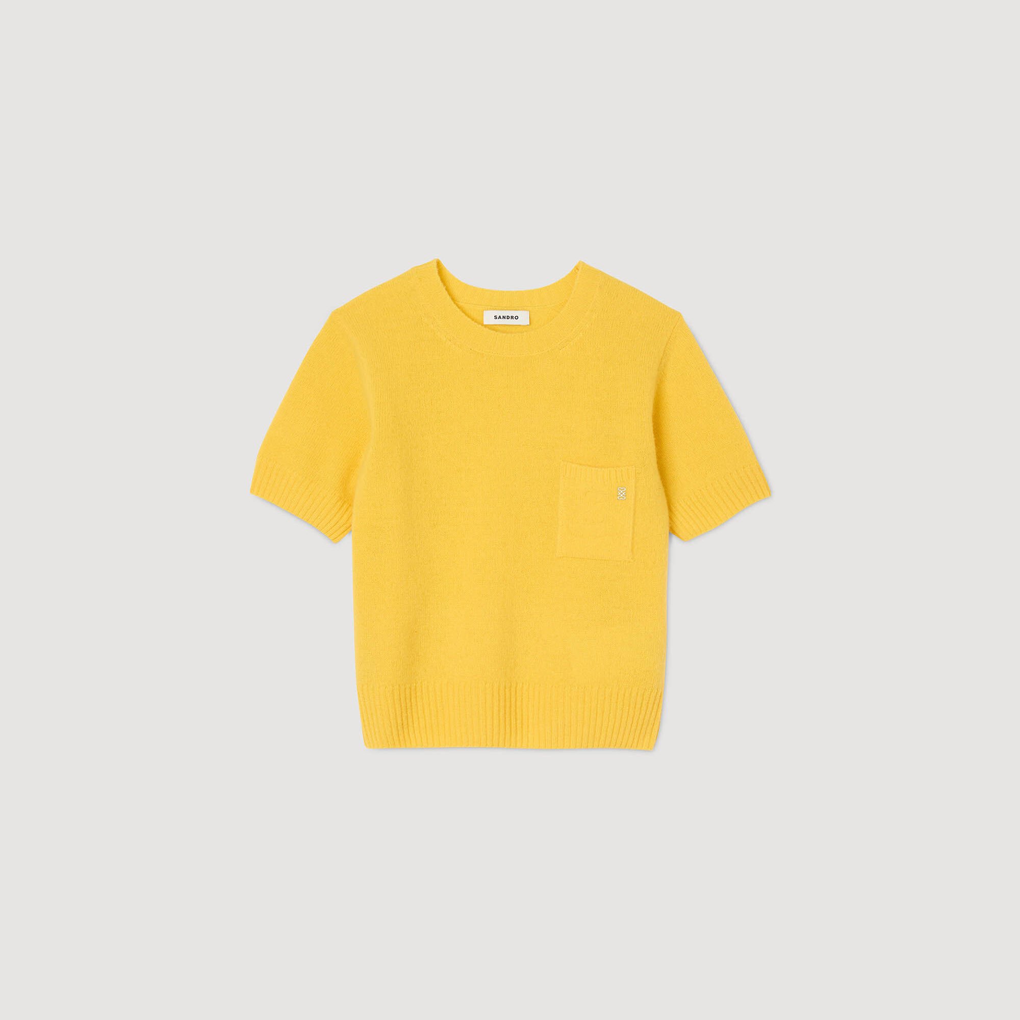 Pull à manches courtes