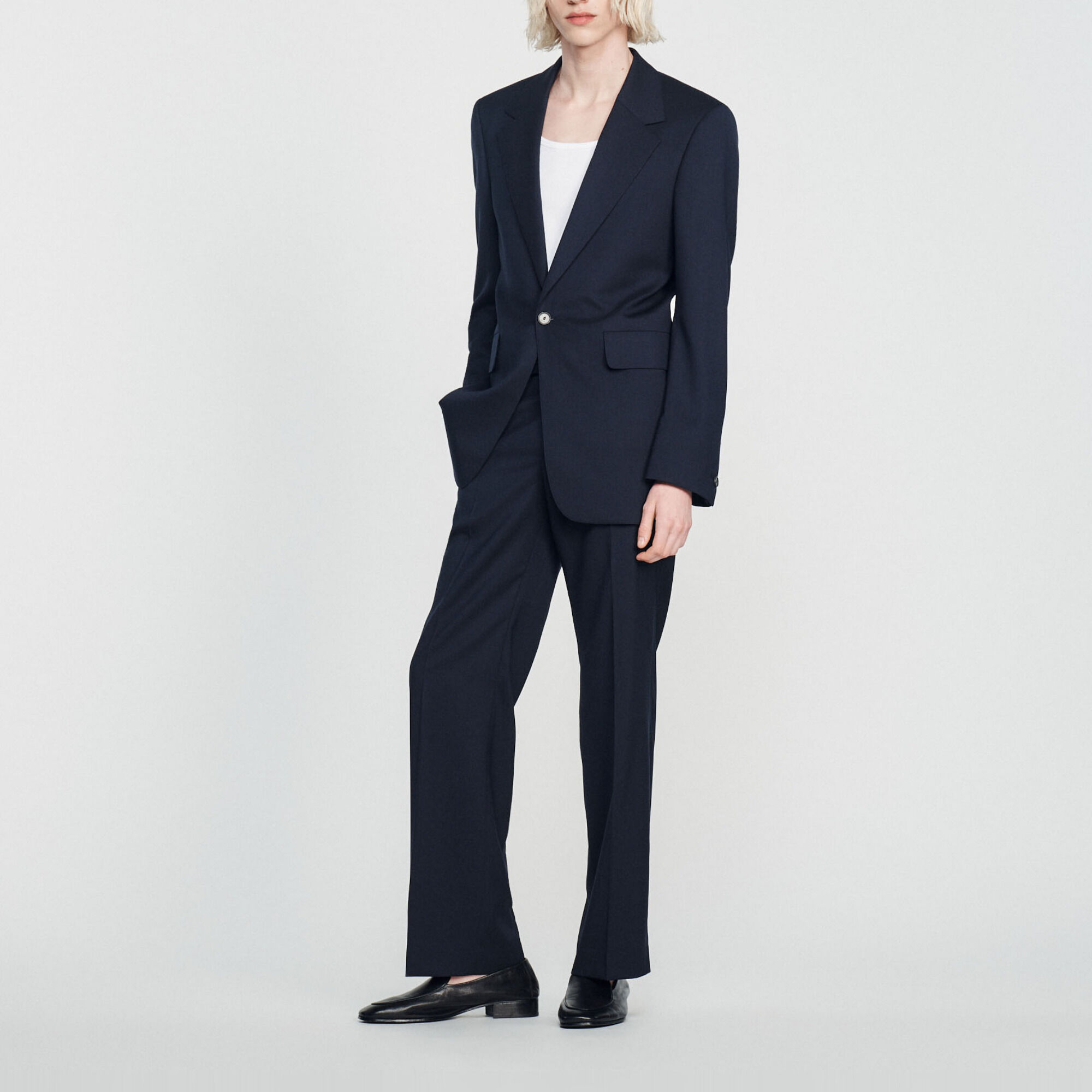 Veste de costume en laine