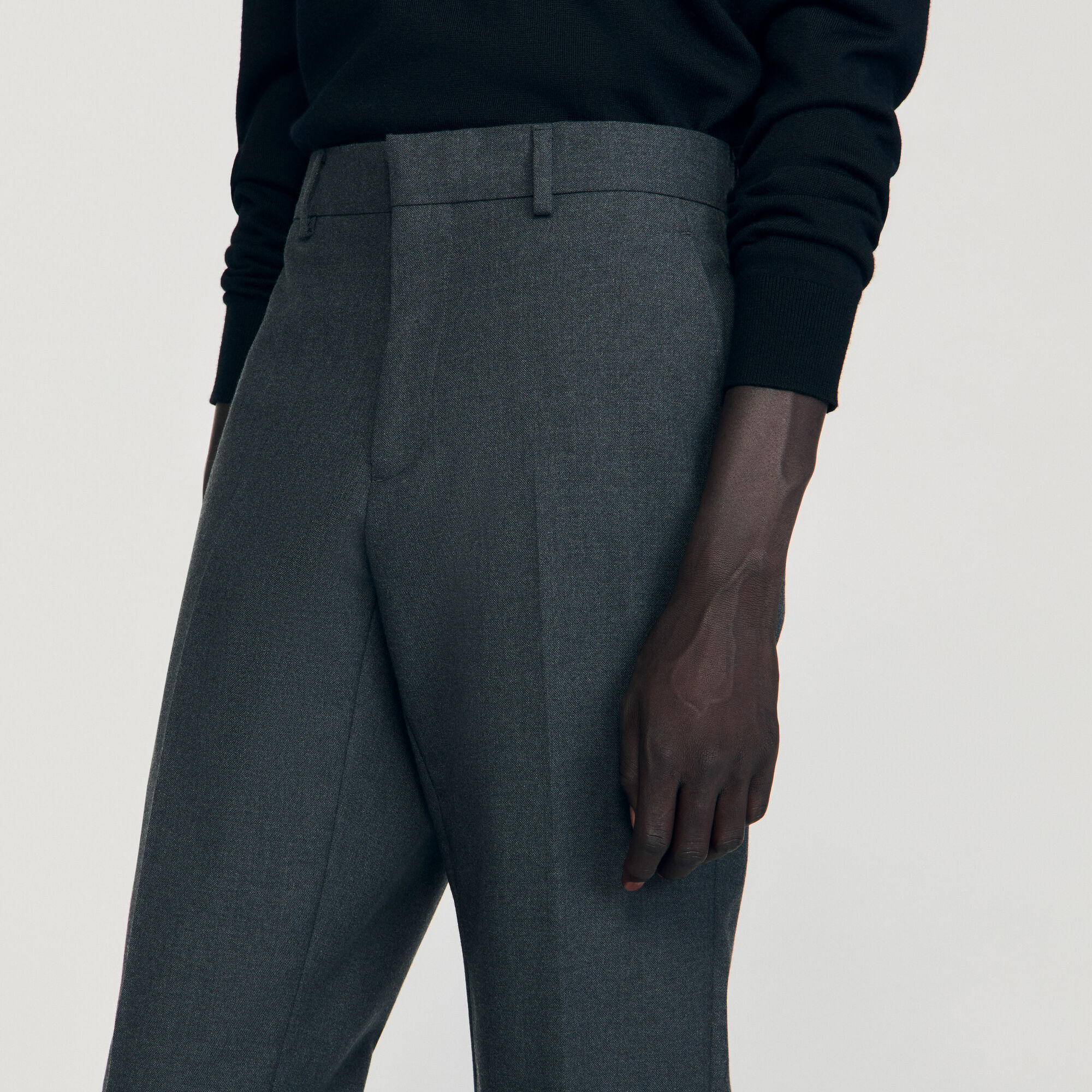 Pantalon de costume en laine