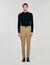 Pantalon élastiqué en laine