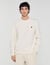 Sweat oversize à patch en cuir
