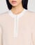 Pull bicolore en laine et cachemire 