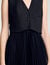Robe longue plissée