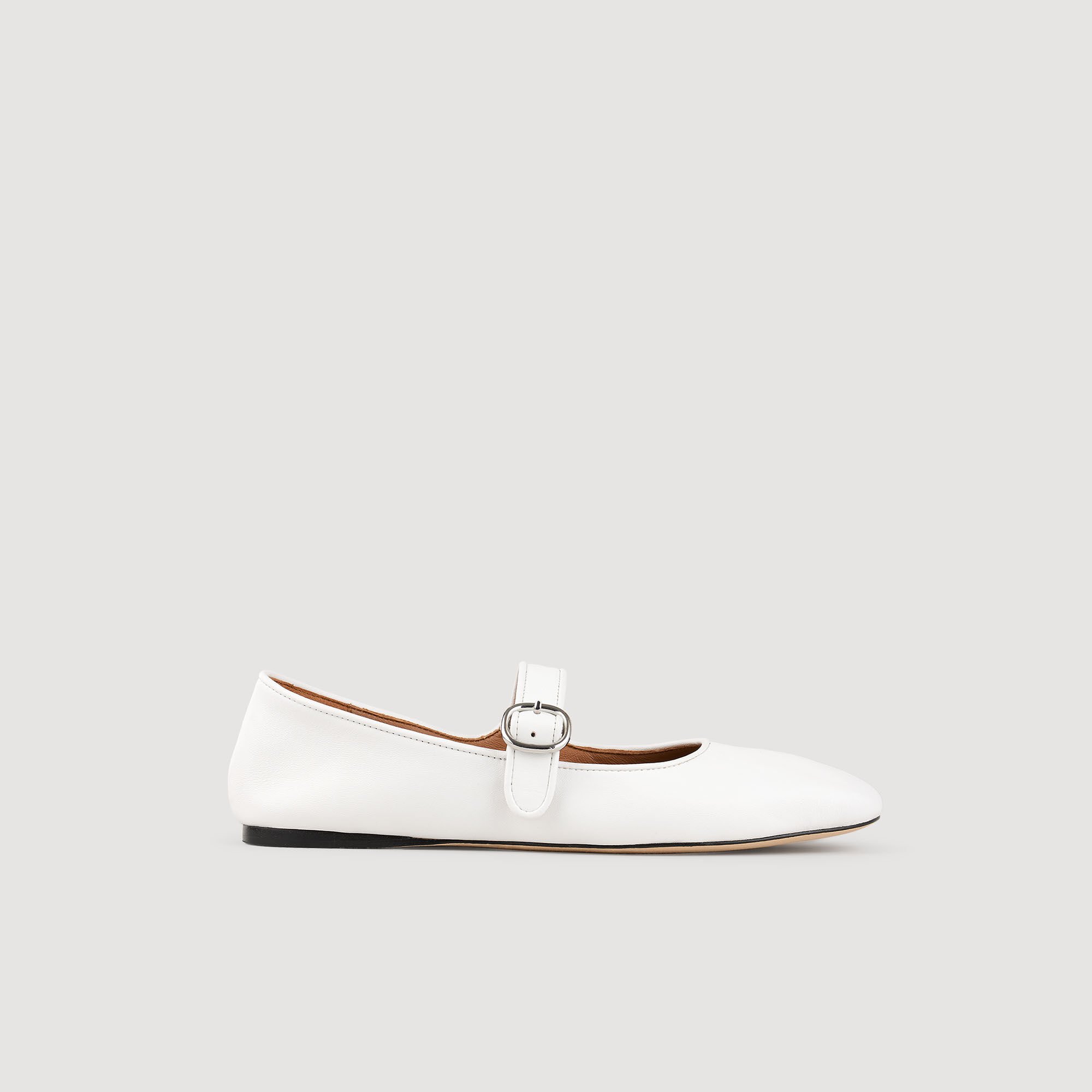Ballerines en cuir