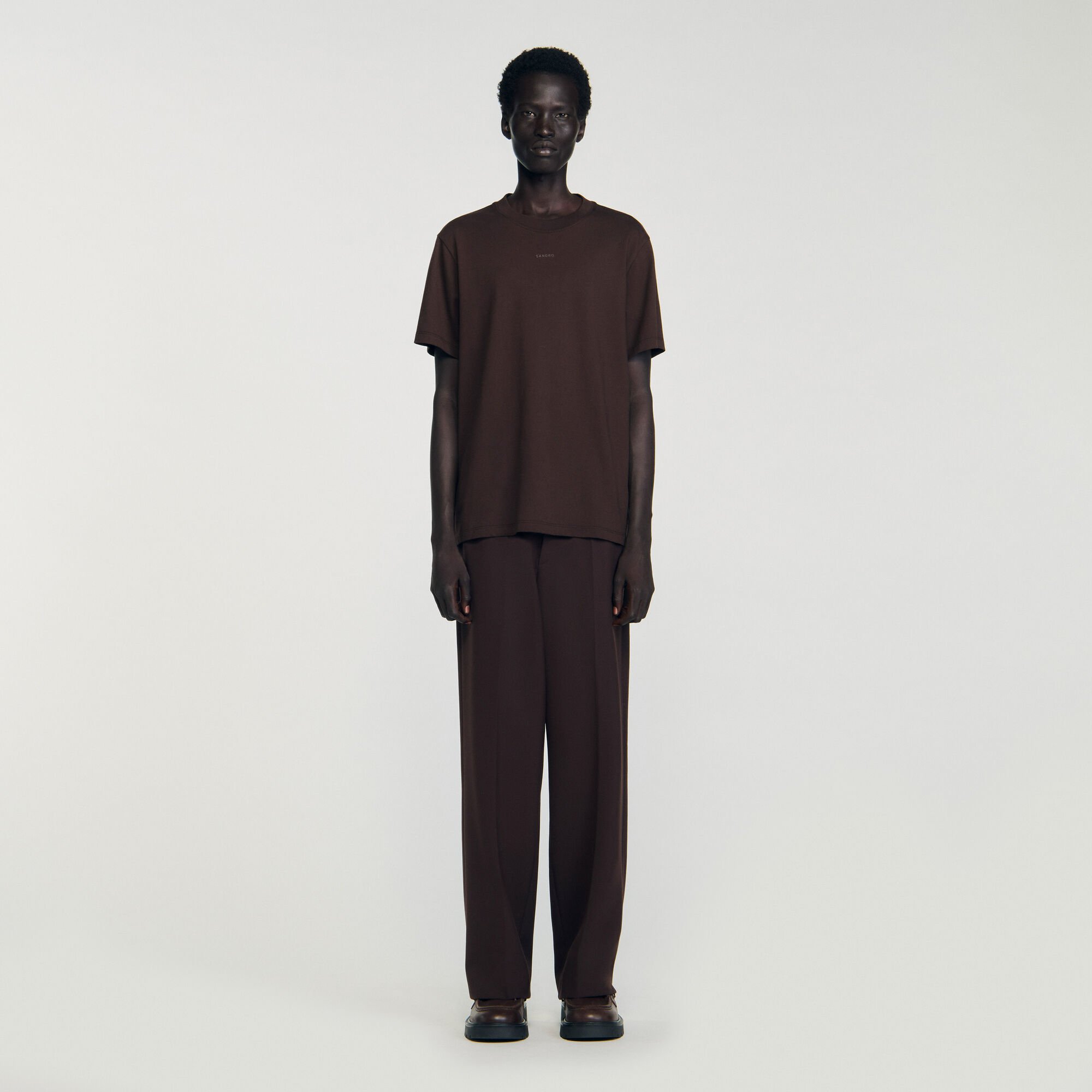 T-shirt en coton à logo
