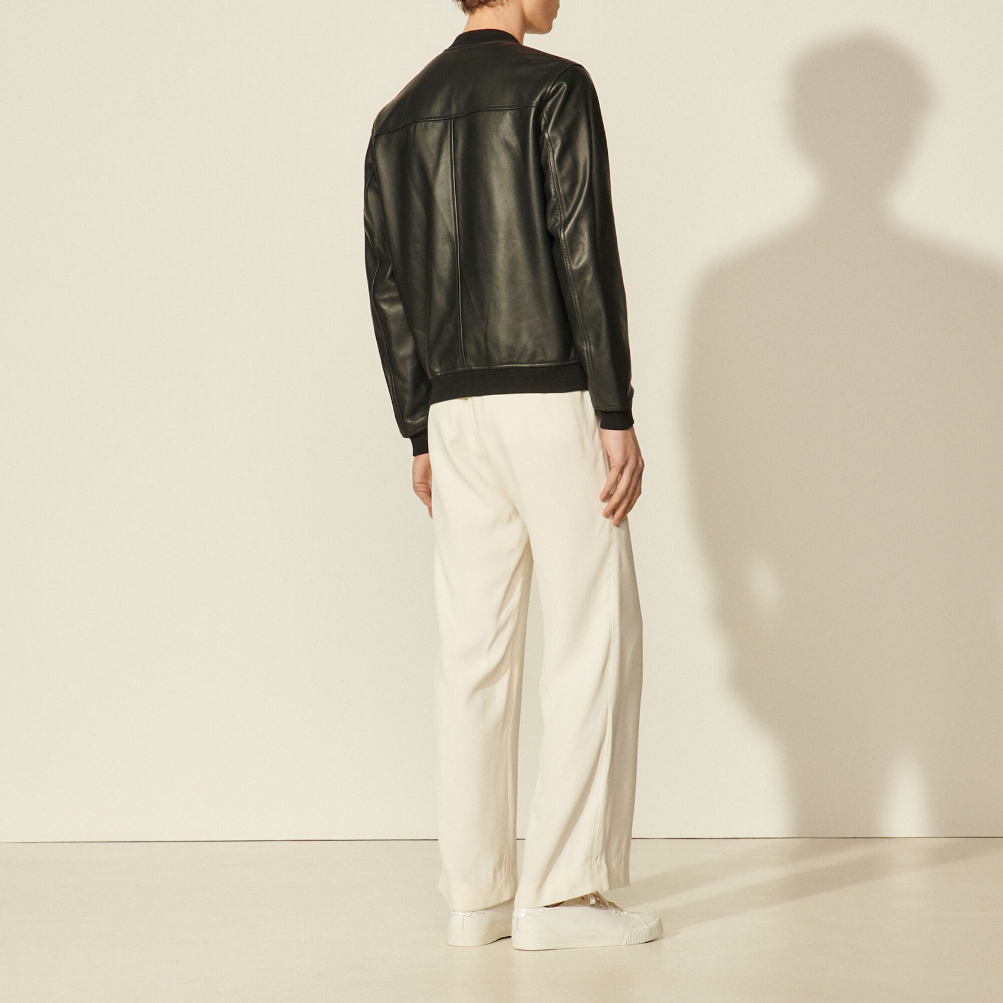 Blouson en cuir