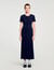 Robe longue en maille