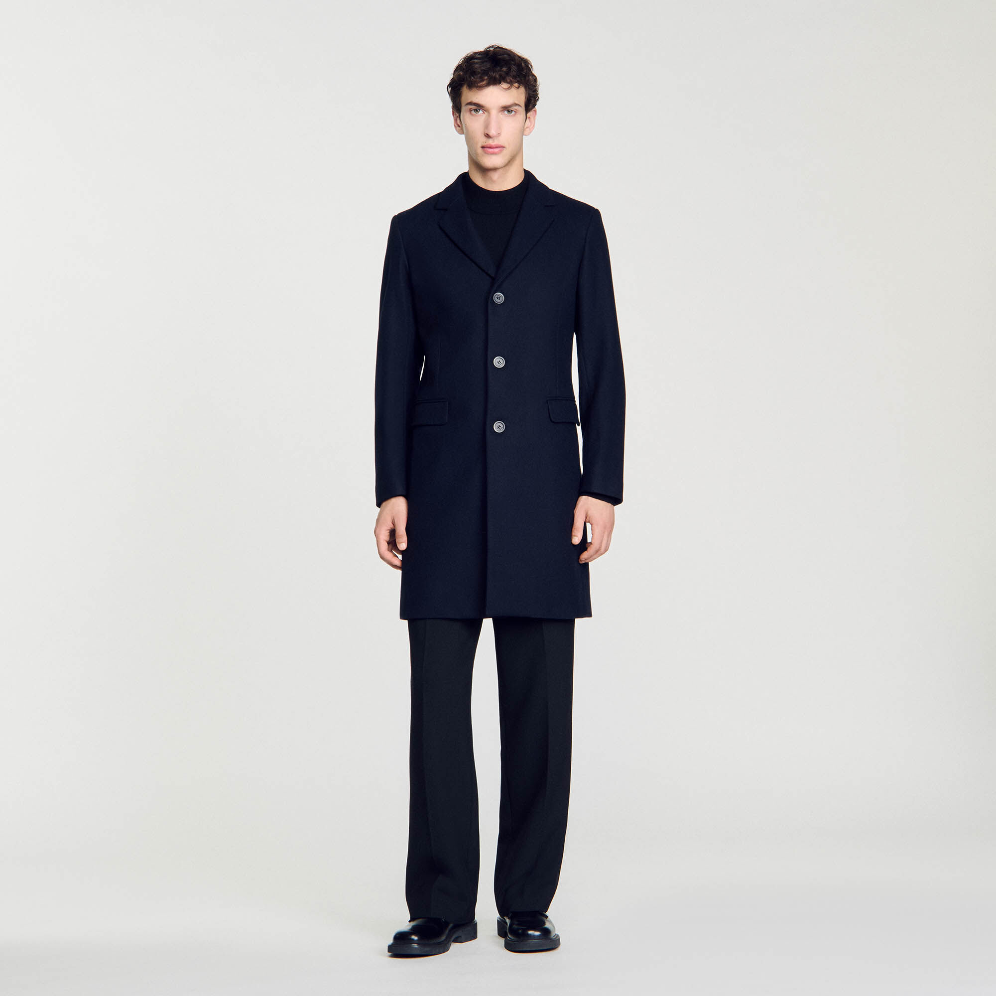 Manteau long sandro hotsell