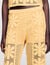 Pantalon droit en crochet