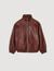 Blouson en cuir oversize
