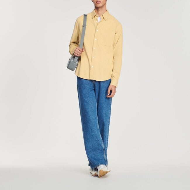Chemise en velours côtelé