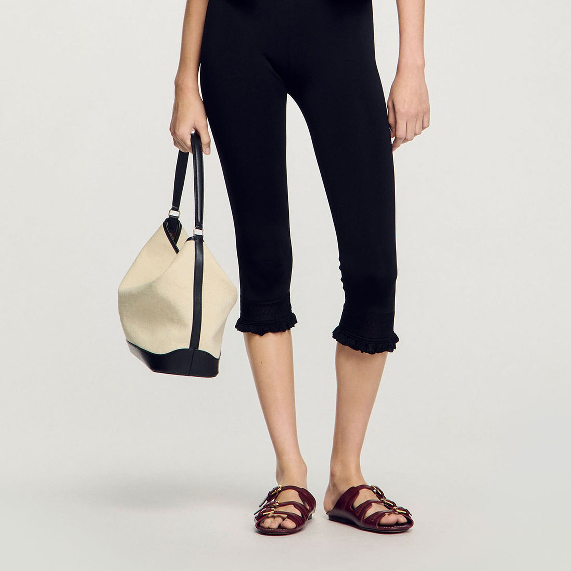 Sandales en cuir