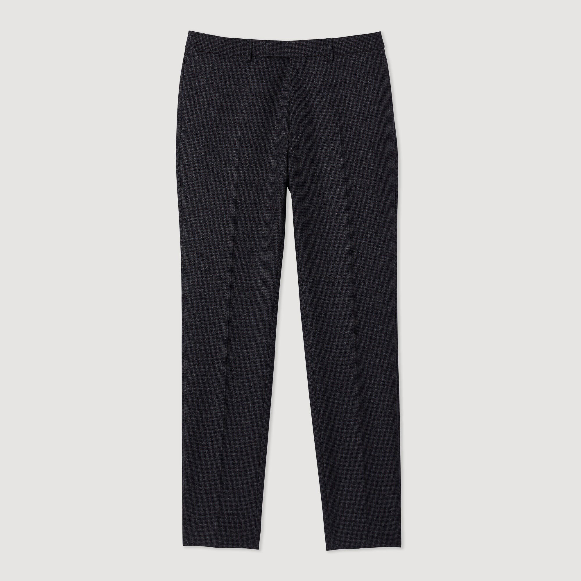 Pantalon de costume en laine vierge