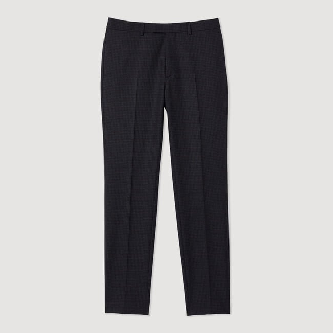 Pantalon de costume en laine vierge