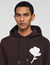 Sweatshirt à patch fleur