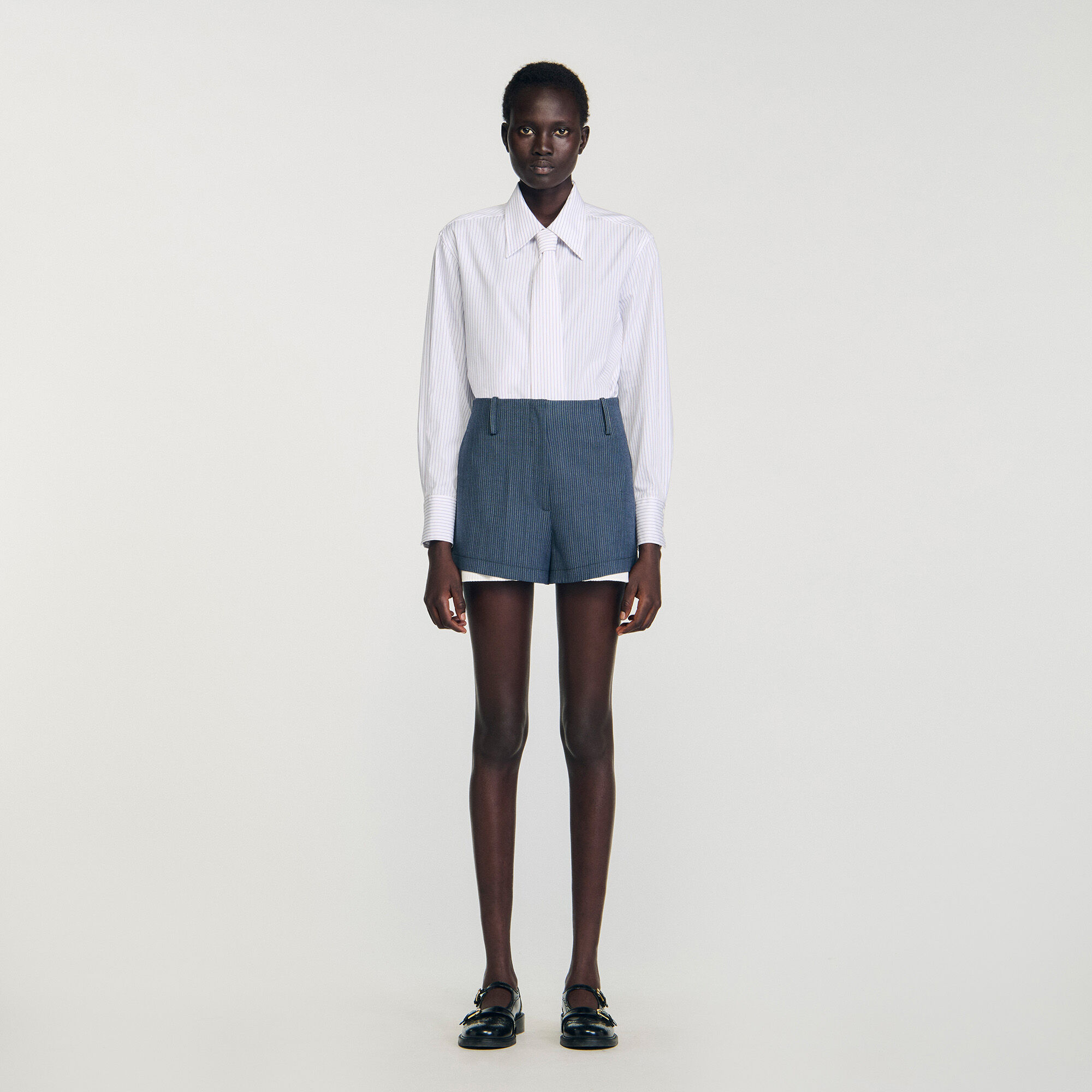 Short rayé 
