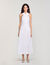 Robe longue croisée