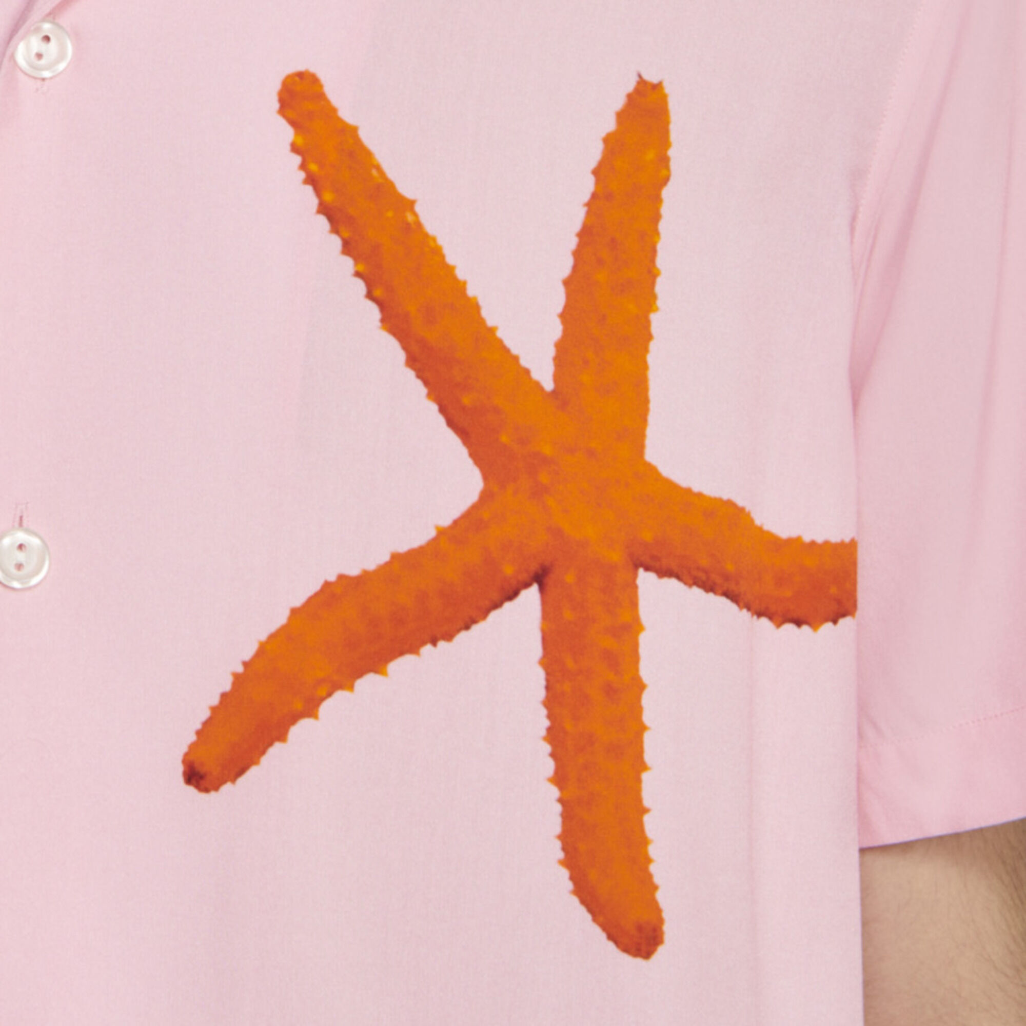 Chemise imprimé étoiles de mer