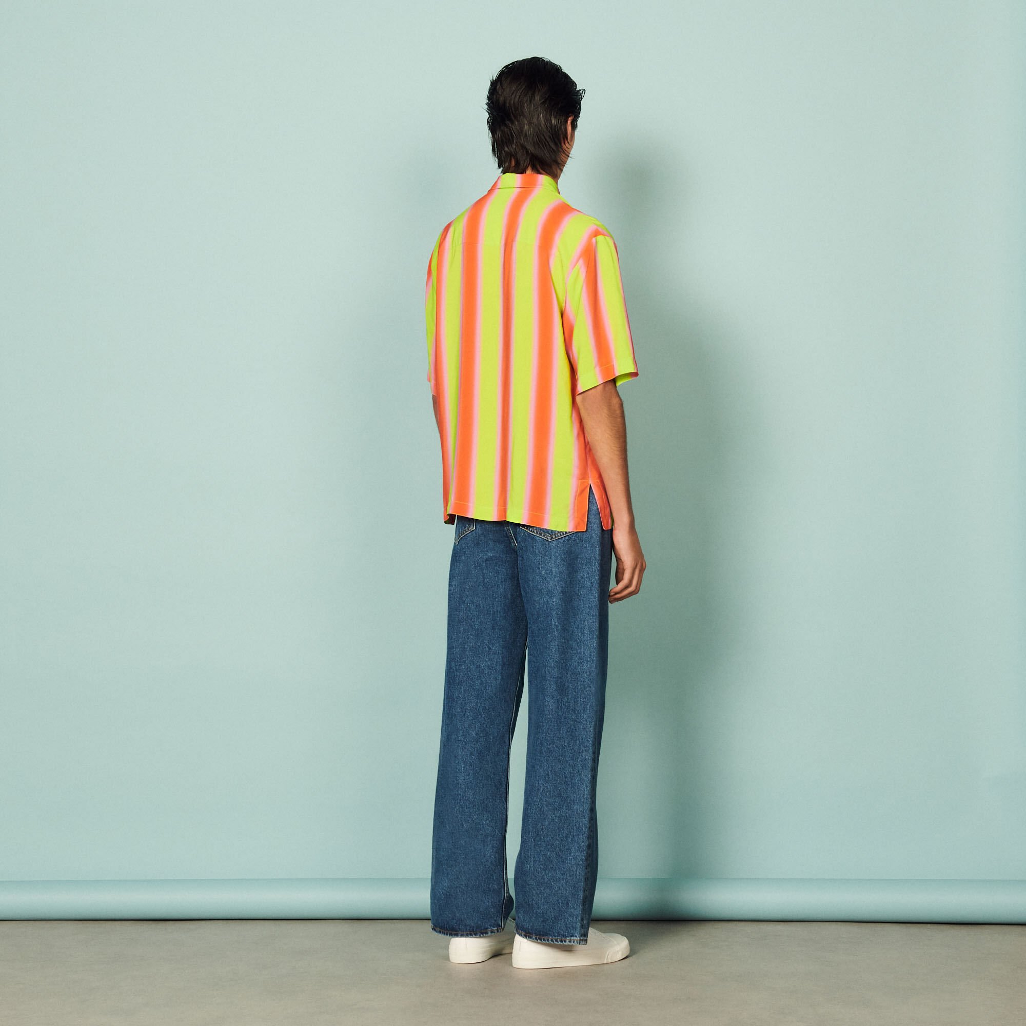 Chemise fluide à rayures