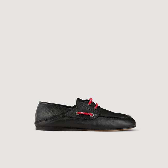 Mocassins bateau en cuir