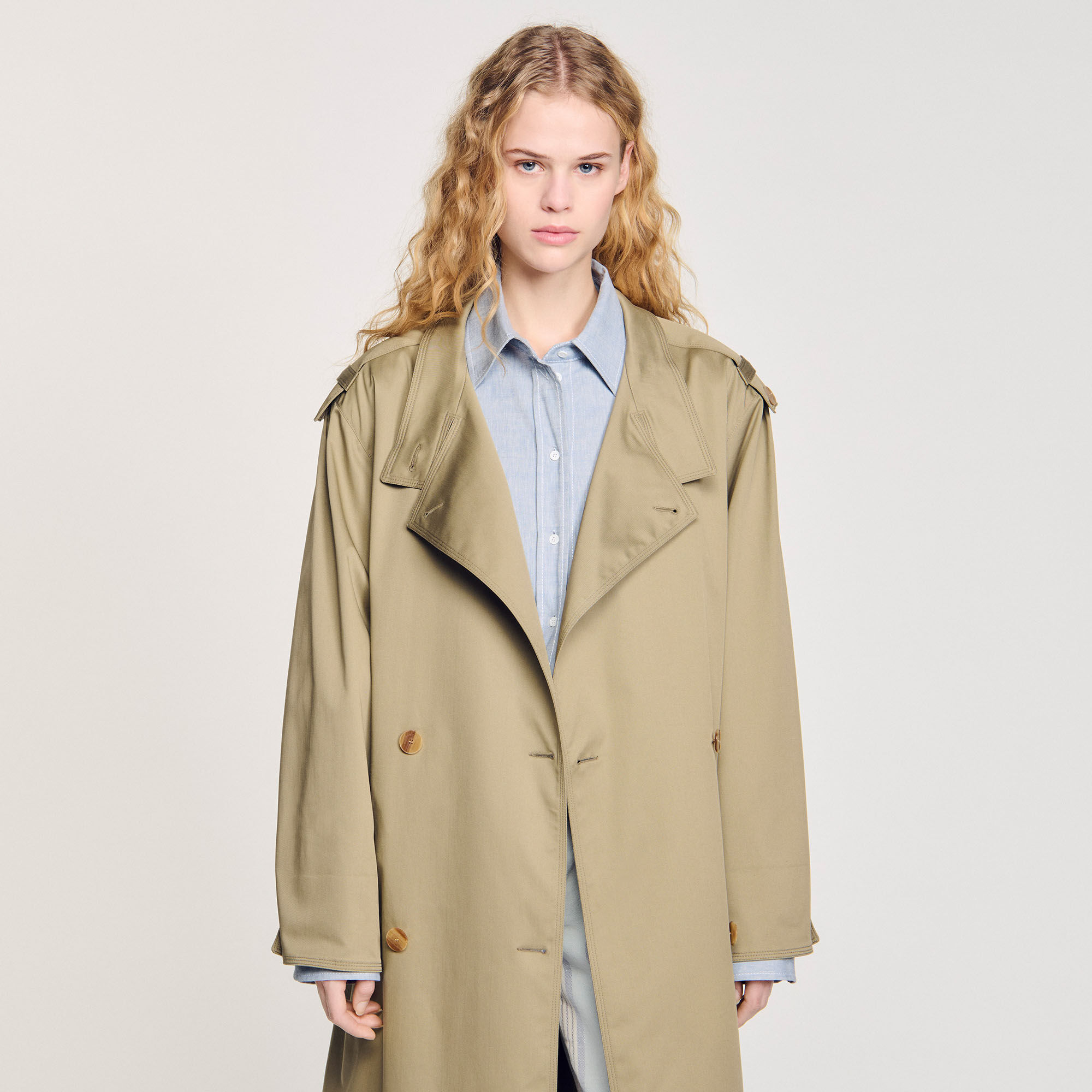 sandro paris  コート Trench coats for women | Sandro Paris