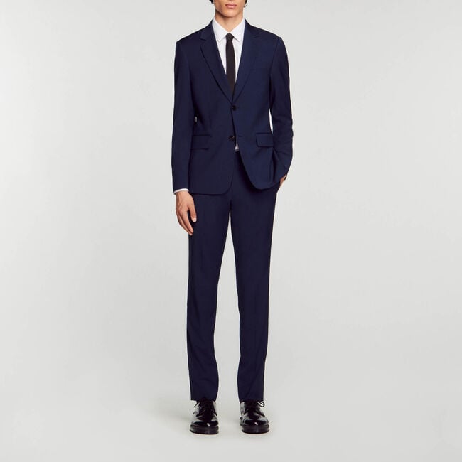 Veste de costume en laine