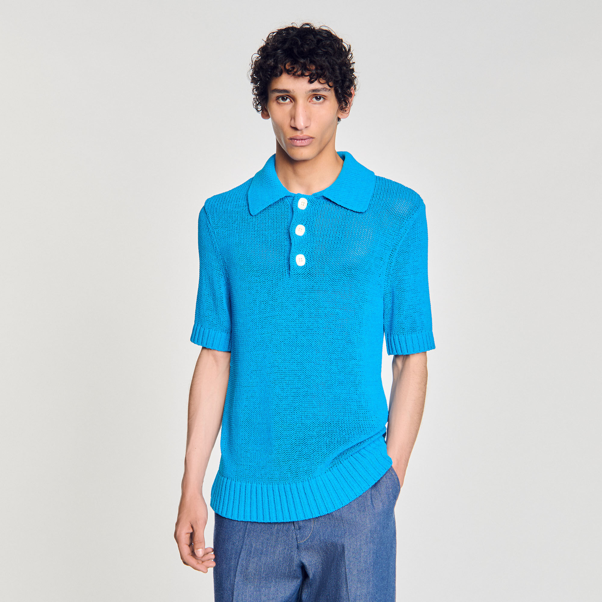 Polo en maille